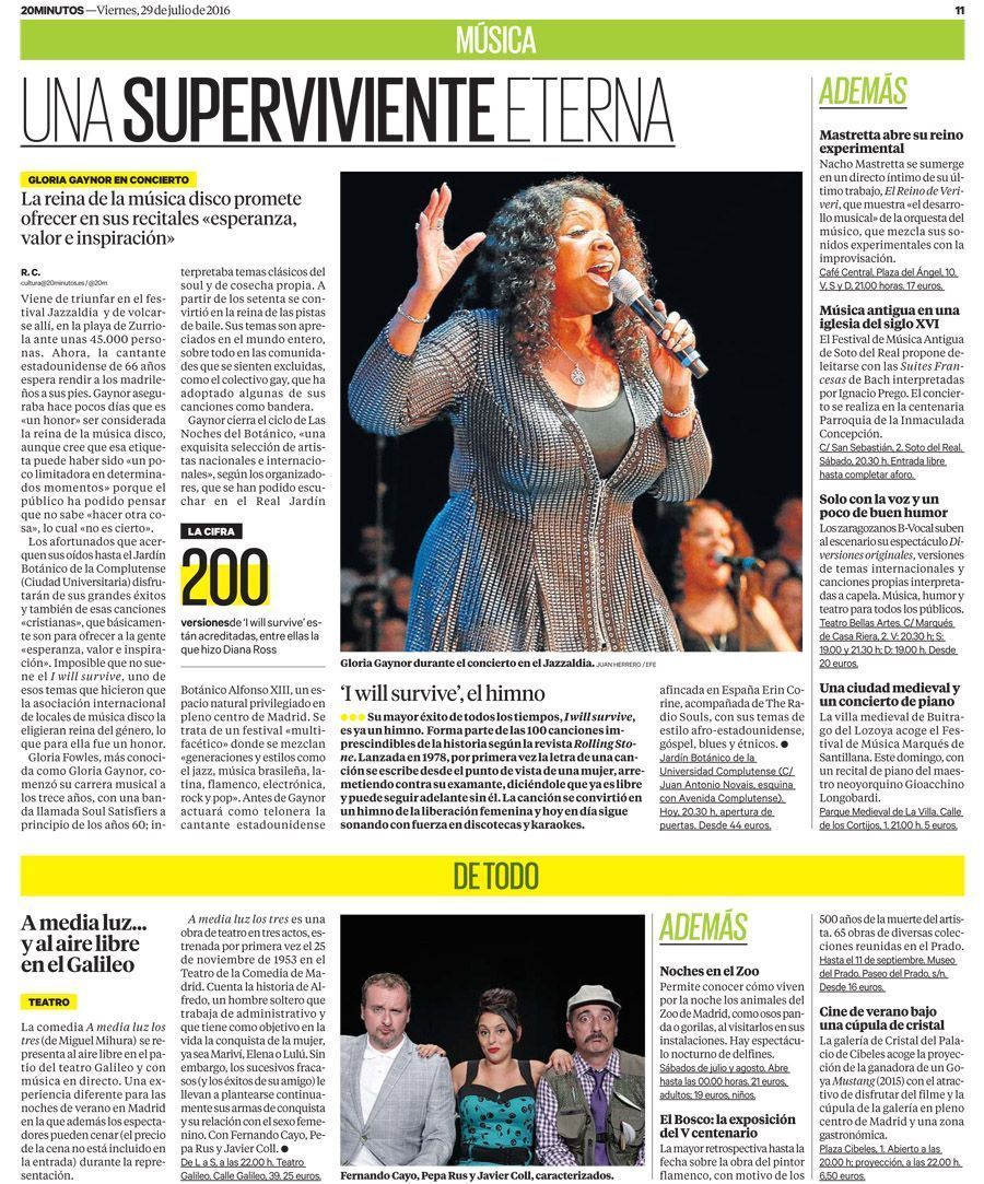 Notas de prensa en un medio - MadridNYC