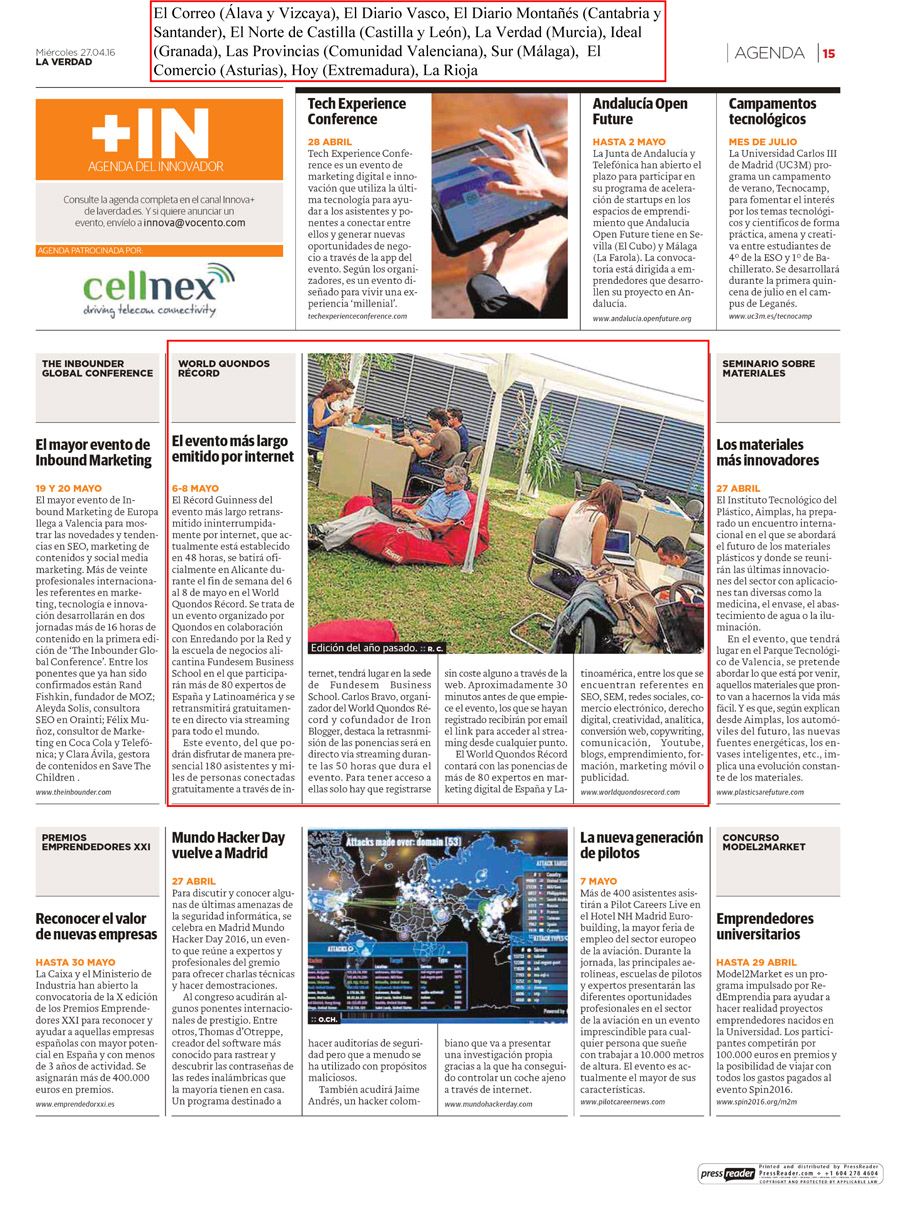 WQR en Vocento