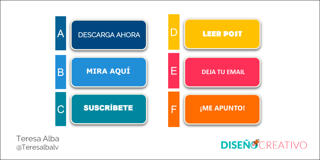 Imagen ejemplos llamadas a la acción