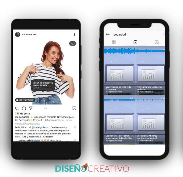 más opciones para hacer marketing en Instagram
