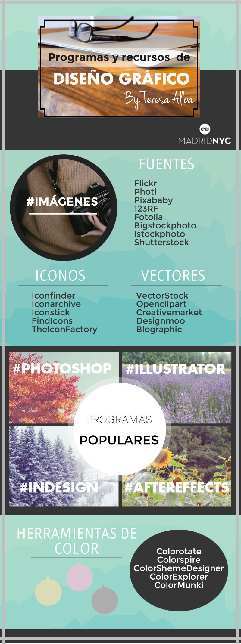 programas de diseño gráfico - Infografía