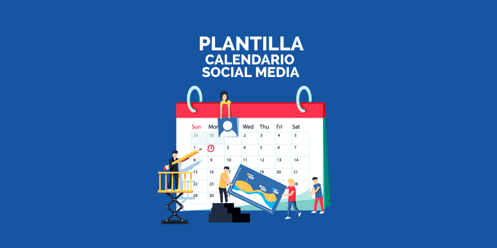 Imagen calendario social media
