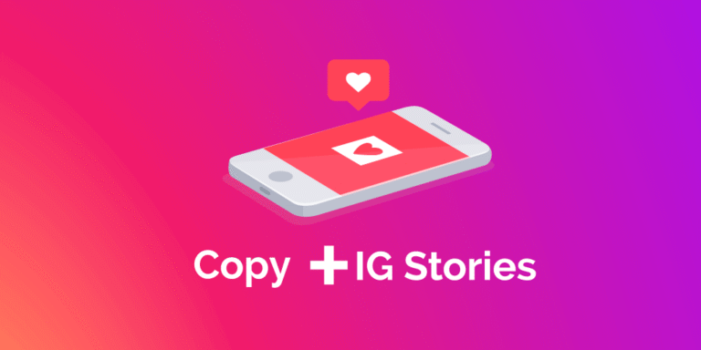 Imagen post copywriting para Instagram Stories