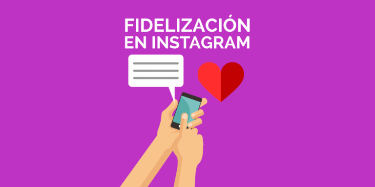 Imagen post fidelización en Instagram